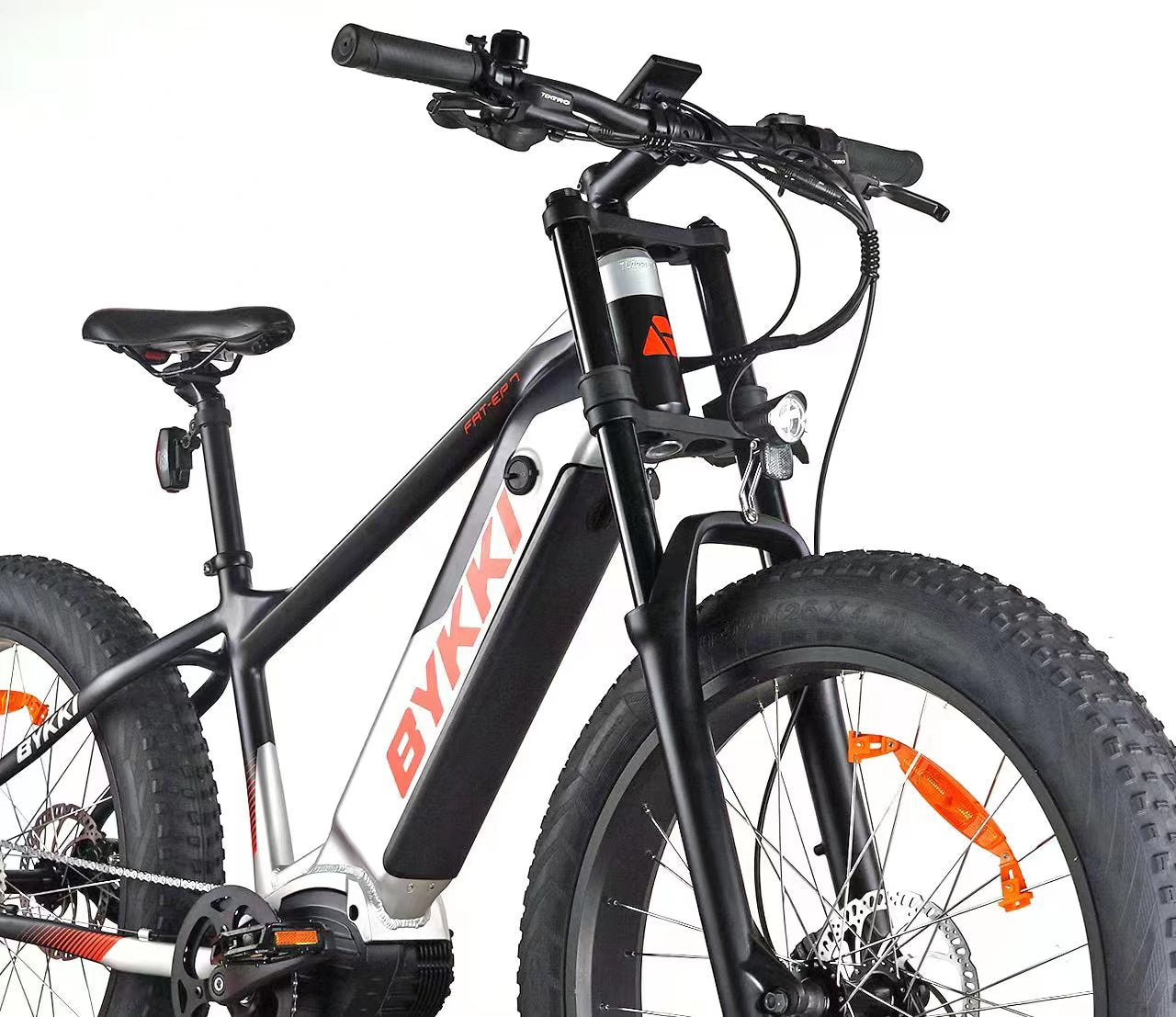 Genuine BYKKI FAT-EP7 26 pouces avec moteur central - Snow E bike