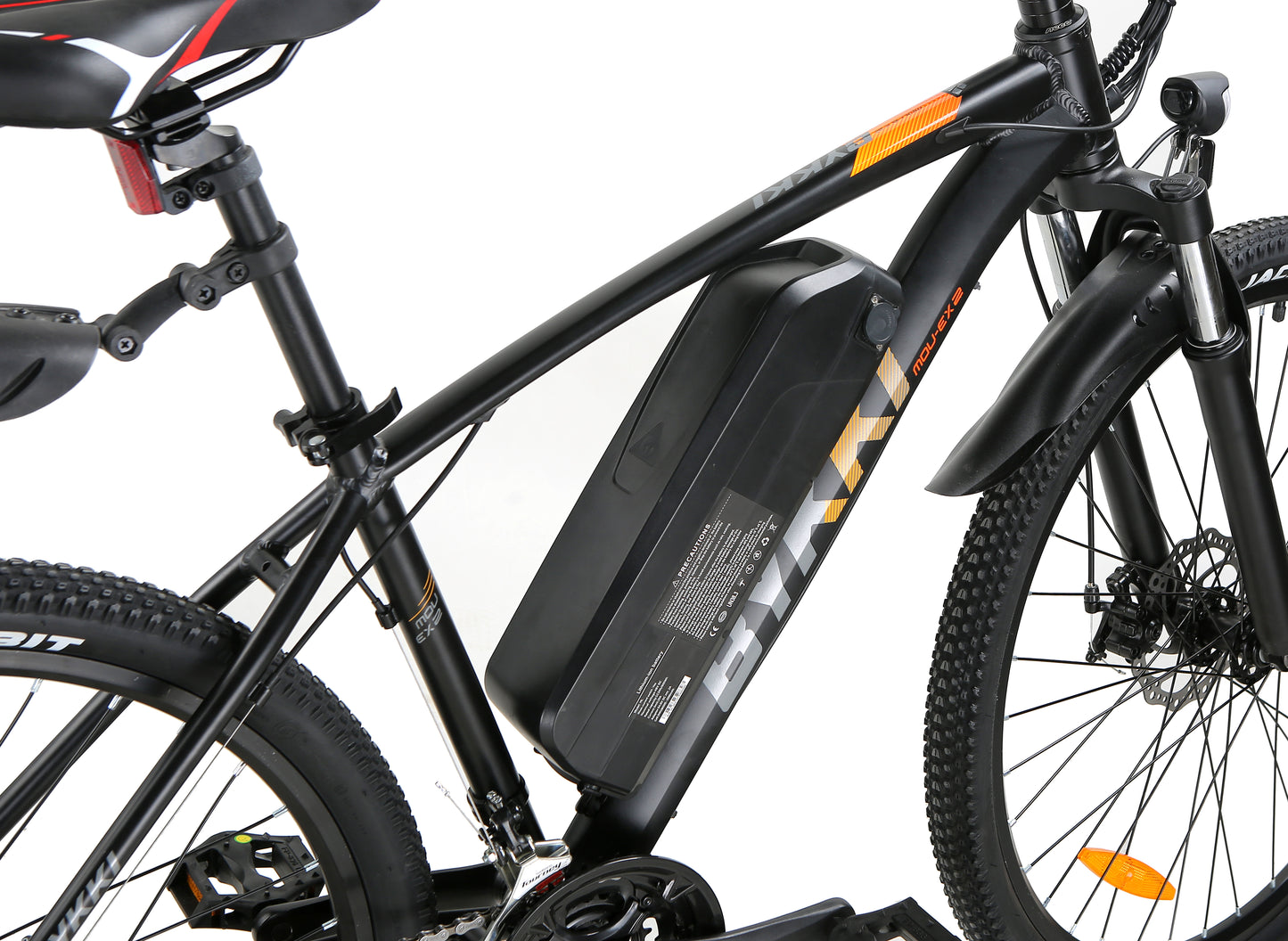 VTT électrique Genuine BYKKI MOU-EX2 27,5 pouces avec moteur arrière