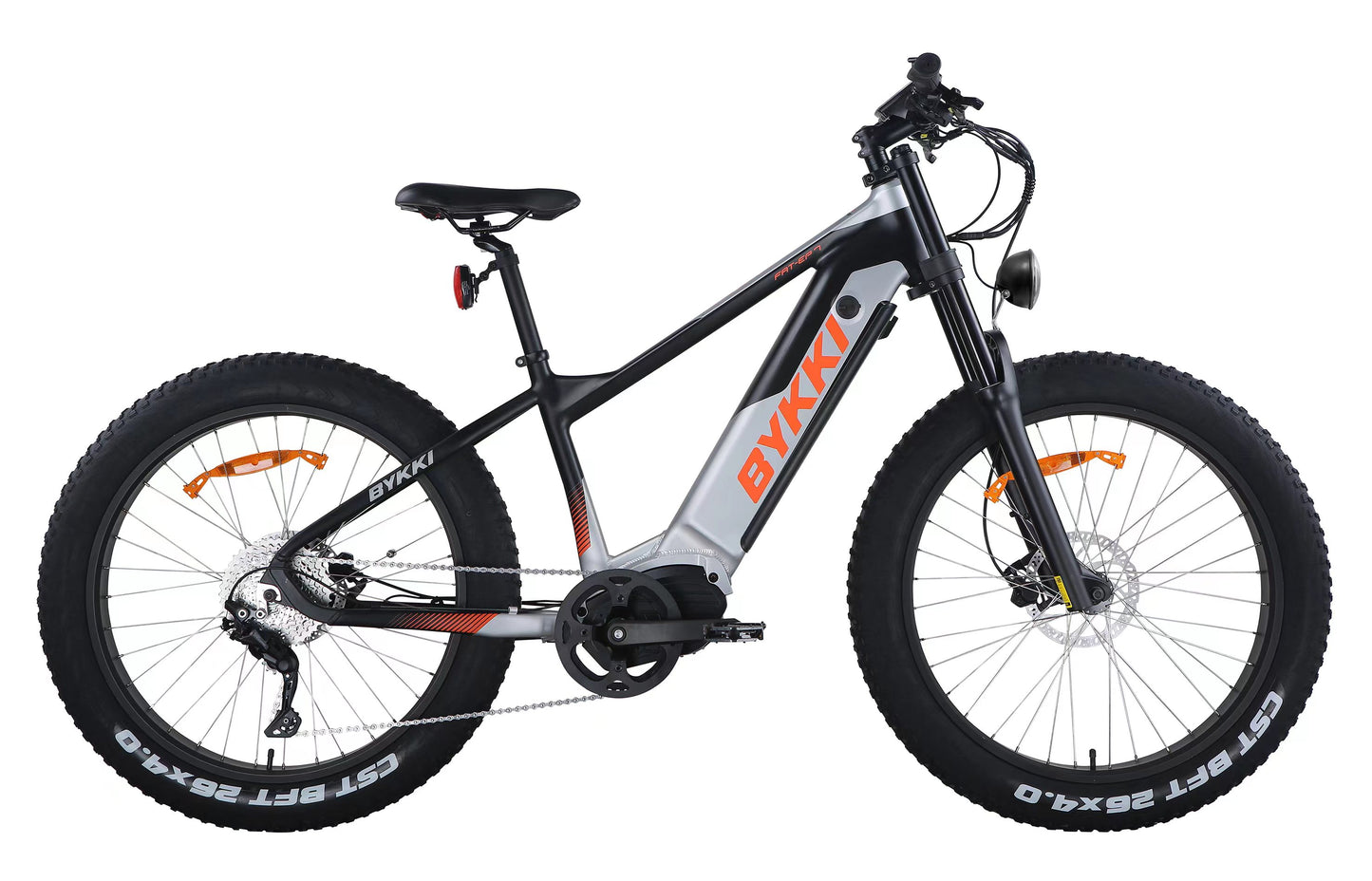 Genuine BYKKI FAT-EP7 26 pouces avec moteur central - Snow E bike