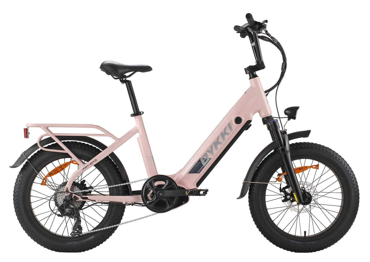 Genuine BYKKI FAT-EP3 Electric Bike 20 Inch Rear Motor Snow E bike